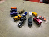 Vtg Lot Of 12 Plastic Heavy Duty Vehicle Trucks Various Designs