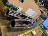 OEM Stock Factory Mufflers Harley softail 2000^ FXST Deuce Fatboy New T/o Origin