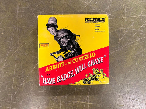 Abbott and Costello Have Badge Will Chase Castle Films 8mm Headline Edition #850