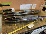 OEM Stock Factory Mufflers Harley softail 2000^ FXST Deuce Fatboy New T/o Origin