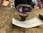Vtg Rose Glass Brass Shift Knob Harley Panhead Truck Auto Hot Rod 30's Knucklehe