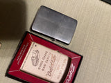 1960 Pirate Zippo Lighter NOS Candy Stripe Orig box Vtg Unfired Mint Rare!