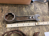 Vtg Wrench's Hand Tools Mechaninc Service Station Garage Auto Truck oil gas Lot!