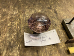 Vtg Rose Glass Brass Shift Knob Harley Panhead Truck Auto Hot Rod 30's Knucklehe