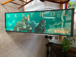 Vtg Joe Camel Double side Light up sign advertising man cave tobacciana 50x15