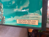 Vtg Joe Camel Double side Light up sign advertising man cave tobacciana 50x15
