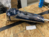 Harley Road  Street Glide CVO Fuel Tank Console Dash Chrome Push button Emblem i