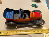 Gunthermann Fisher Bing Tin Toy Windup car 20's Vtg Litho Runabout German Auto!