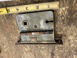 Antique Door Lock Latch  w/ Skeleton Key works Vtg 1930's Orig