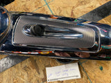 Harley Road  Street Glide CVO Fuel Tank Console Dash Chrome Push button Emblem i
