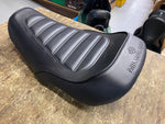 Harley Solo Seat Ribbed Milwaukee Sportster S Softail Fx OEM Factory ?