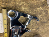 GMA rear Brake Caliper bracket Mount Harley Dyna FXD FXDL Wide Glide 92-99 Chrom