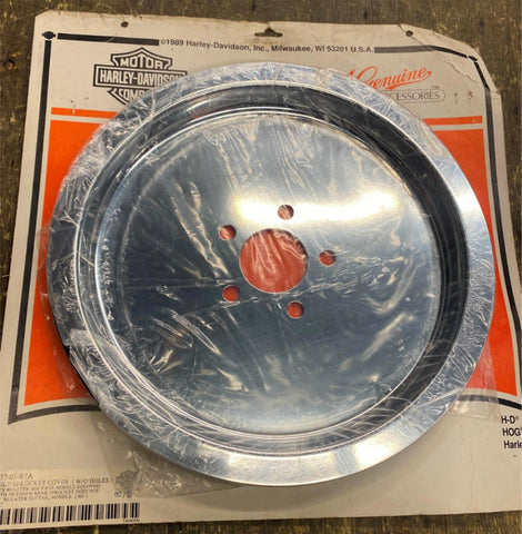 Harley Dyna FXR Softail Sturgis FXSB fXST Chrome Belt Pulley 70t Sprocket Cover