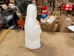 Vtg Made In USA Empire Blow Mold 23" Ghost W/ Skull & Pumpkin Halloween Decor