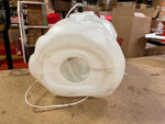 Vtg Made In USA Empire Blow Mold 23" Ghost W/ Skull & Pumpkin Halloween Decor