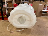 Vtg Made In USA Empire Blow Mold 23" Ghost W/ Skull & Pumpkin Halloween Decor