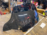 10" Sport Dark Smoke Flare Windshield 14^ Harley Touring Street Glide Ultra Nice