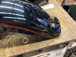 Factory Paint Front Fender Harley Fatboy 1990-1999 Black Pin FLSTF softail