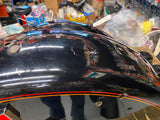 Factory Paint Rear Fender Harley Fatboy 1990-1999 Black Pin FLSTF softail