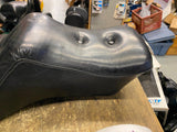 Mustang Seat Harley Sportster Ironhead Evo 1982-03 Pillow Duke 883 1200 Two up