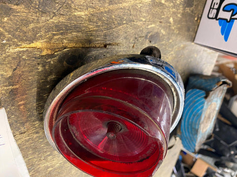 Taillight Harley Boattail FX 1971 1972 Shovelhead Ironhead Superglide Guide Boat