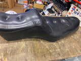 Mustang Seat Harley Sportster Ironhead Evo 1982-03 Pillow Duke 883 1200 Two up