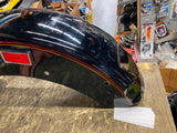 Factory Paint Rear Fender Harley Fatboy 1990-1999 Black Pin FLSTF softail