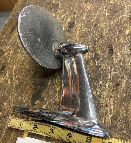 Chevy Ford Plymouth Buick Packard Rear View Mirror Vtg Hot Rod Auto OEM Original