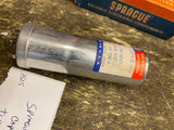 Vtg Sprague TVL-3574.6 Capacitor 125+60/40 MF 300/50 WVDE Electronics radio TV