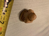 Rare Vtg Laughing Buddha Figurine Budai Hotei Carved Soapstone Resin Sculpture