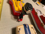 1968 Ideal Boat Toy Battery Elec motor Esso Avenger J-4 model Hydroplane Racing!