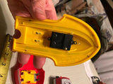 1968 Ideal Boat Toy Battery Elec motor Esso Avenger J-4 model Hydroplane Racing!