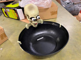 Vintage Halloween Skull Animated Skeleton Gemmy Candy Dish Bowl Motion Activate