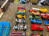 Vtg Hotwheels Matchboy Toy cars Trucks firetrucks Dump Jeep Indy cars Assy Lot!