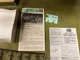 Hasegawa, US Jeep Willys MB Cargo/37mm Transport Gun Model 1/72 Scale Incomplete