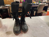 Vintage 1940s WWII Mens 8F Motorcycle Buckle British Military Army Tank Boots