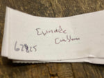 Vtg 1950's Evinrude boat Motor Emblem Badge OEM orig johnson Script
