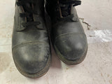 Vintage 1940s WWII Mens 8F Motorcycle Buckle British Military Army Tank Boots
