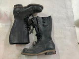 Vintage 1940s WWII Mens 8F Motorcycle Buckle British Military Army Tank Boots