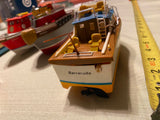 Vtg 1967 Ideal Boat Battery Electric motor Motorific Barracuda toy fishing Marin