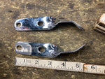 5" Twisted Chrome Exhaust Bracket Hanger Harley chopper HOTROD Motorcycle Custom
