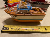 Vtg 1967 Ideal Boat Battery Electric motor Motorific Barracuda toy fishing Marin