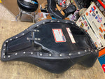 Mustang Seat Harley FLT Tour Glide FLHS 1980-84? wide touring 5 speed Shovelhead
