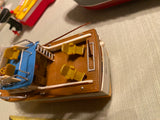 Vtg 1967 Ideal Boat Battery Electric motor Motorific Barracuda toy fishing Marin