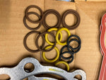 Rocker Box Gasket Cover Kit Head CAm 99^ Harley Big Twin Cam Softail Touring Dyn