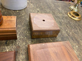 Lot of Wood Trophy Award bases Centers Bottom Mount Art Fancy