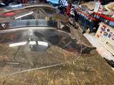 OEM Harley Dyna Switchback Windshield Detachable FLD Clear 16" Tall 2012-16 Nice