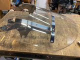 OEM Harley Dyna Switchback Windshield Detachable FLD Clear 16" Tall 2012-16 Nice