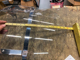 OEM Harley Dyna Switchback Windshield Detachable FLD Clear 16" Tall 2012-16 Nice