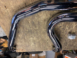 Samson 2 1/4" Harley Softail Heritage Fatboy Custom Exhaust Pipes 86-99 Turn Dow